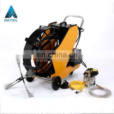 grease kitchen duct brush cleaning equipment for restaurant