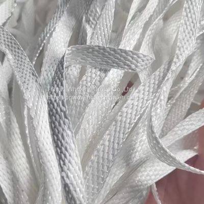 BOPP woven garbage bags for construction Baffled FIBC bag 2 ton FIBC bag big bag with discharging spout