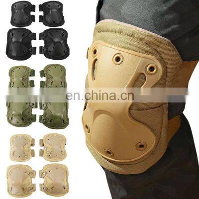 Factory Custom Safety Motorcycle Sports Protection Outdoor Tactics Fighting Combat Tactical Elbow Knee Pads photo-2