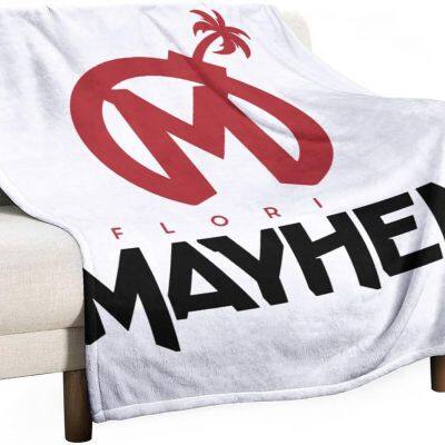 Mayhem Fleece Blanket Plush Throw Blanket Soft Warm Cozy Warm Lightweight and Decorative