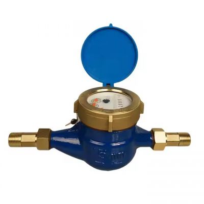 Factory Price 15-50mm Multi Jet Dry Type Brass Cold Domestic Water Meter