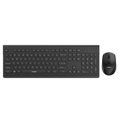 New FV-W306 keyboard mouse set 24ghz ultrathin wireless business portable silent keyboard mouse combos