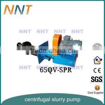 NNT Centrifugal Gold Mining Lime Ash Vertical Spindle Slurry Pump