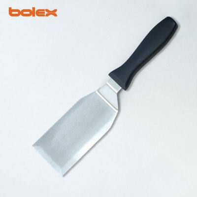 Grill Scraper Blades and Small Slant Edge Grill Scraper, Heavy Duty Casting Aluminum Flat Top Grill Accessories, Commercial Griddle Scraper photo-5