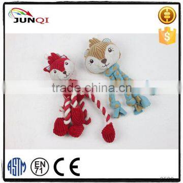 The newest style customized custom Pet Products knotted rope bone dog toy