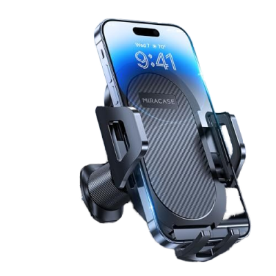 Universeller Smartphone-Halter mit Saugnapf für das Auto, der am Armaturenbrett, der Frontscheibe oder am Luftauslass montiert werden kann und 360-Grad-Drehung erm?glicht