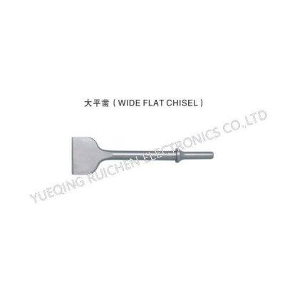 Hex Flat Chisel Electric Hydraulic Breaker Air Hammer Wide Bent Chisels for Rock Stone Concrete Carving