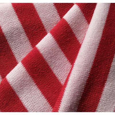 100 % Spun Polyester French Terry Fleece Fabric, 250 Gsm, Width 160 Cm