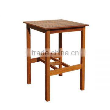 High quality best selling eco friendly Wooden Square Bar Table from Viet Nam