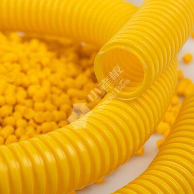 Granulés de composé PVC rigide, matière première pour tuyaux de conduit, vente directe de l'usine