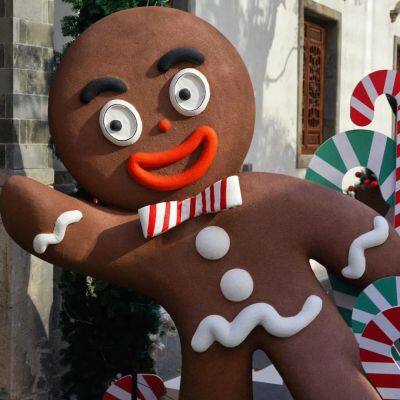 Customized Brand Mascot Intellectual Property Sculptures | Fiberglass Figures for Corporate Image and Store Promotion photo-3