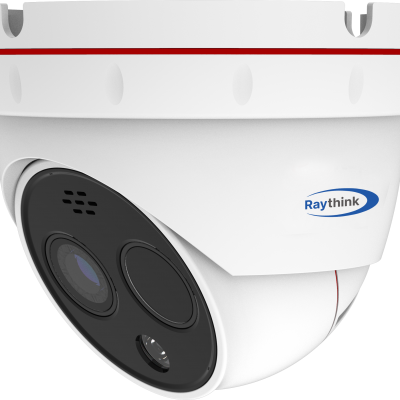 Dual-Spectrum CCTV Thermal and Visible Light FC1 Series Camera With Perimeter Protection, IP66 Rated and POE Support