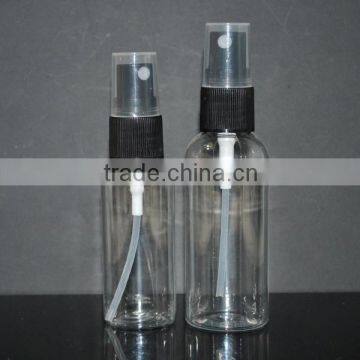 Hot sale 50ml 60ml pet plastic spray bottles for perfume small quantity                        
                                                                                Supplier's Choice