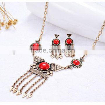 2015 YiWu new products Europe and the United States the new fashionable restore ancient ways with a hoard of party suit earrings