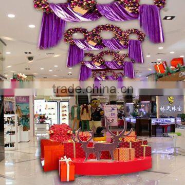 New products christmas decoration artificial hanging Christmas Wreath