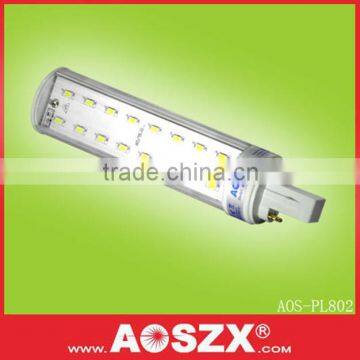 AOSZX 6w 8w 9w 10w , Samsung 5730 5630 SMD 8W G24 Base LED Lamp