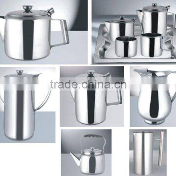 Stainless steel Tea pot & Coffee Pot