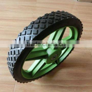 12x1.75 Plastic Rubber Wheel for Cutting Gras Machine Use photo-2