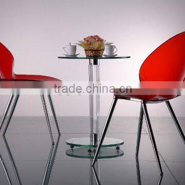 Wholesale outdoor acrylic garden table and chairs set