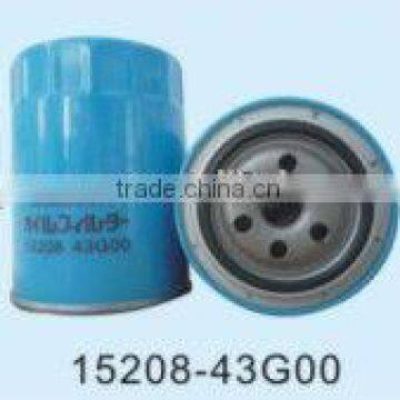 Used for automotive engine best oil filter OEM NO. 15208-43G00