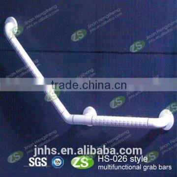 High quality nylon+stainless ateel colorful disabled grab bar