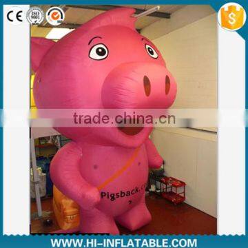 Inflatable promotional giant inflatable advertising pig / inflatable mascot