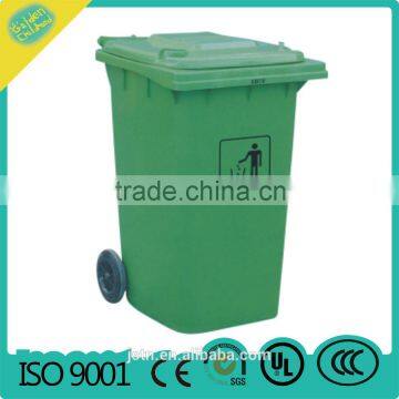 120L Garbage Can With Wheels/Outdoor Recycling Garbage Bin photo-2