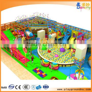 Children candy theme soft indoor playground for sale