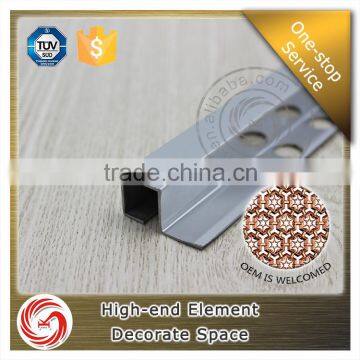 Professional design tile trim stainless steel metal tile trim for tile edge protection