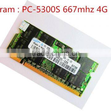 China supplier promote DDR2 memory ram 667mhz 4GB for laptop