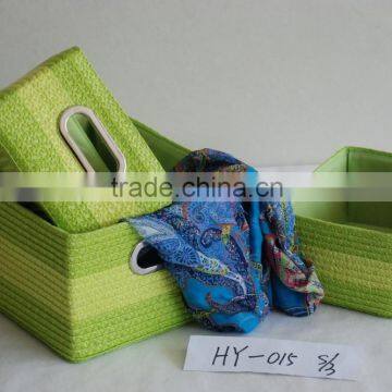 High Quality Newest Design Eco-friendly Wheat Straw Storage Basket photo-5