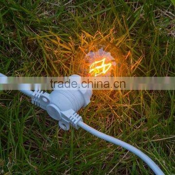 Garden Wedding Party Lights Waterproof Decoration Lights 220V 25 Socket Outdoor String Lights photo-3