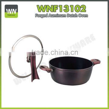 Hard anodized Aluminium camping nonstick cookware