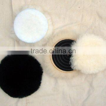 Australian sheep 100% wool polishing pad accept customized size