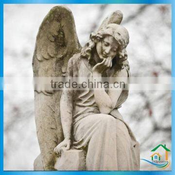 Durable Stone Garden Angels Statues photo-2