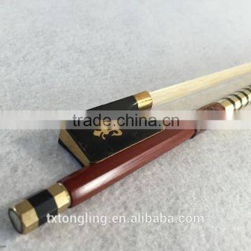 Sliver Flower Violin Bow Hair Colored Cello Bows photo-4