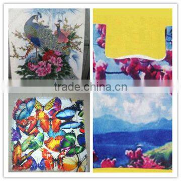 high accuracy digital picture like printing silk of fashion dress fabric