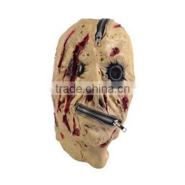 Scary Zipper Face Mask Adult One Size Halloween Horror Fancy Dress Costume MK082