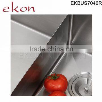 Customsize Design Stainless Steel Handmade Double Bowl Kitchen Sink photo-4