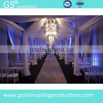 Aluminum portable pipe and drape kits for decoration                        
                                                Quality Choice