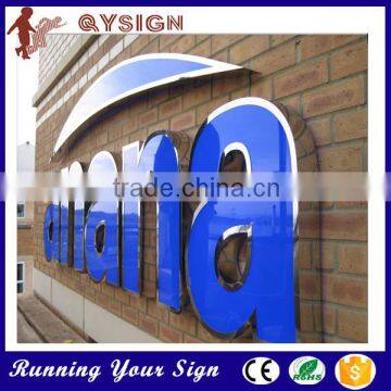 Decorative Chrome Metal Letter New Outdoor LED Custom Light Up Signs