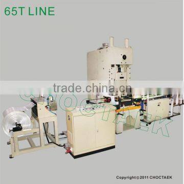 High quality aluminium foil food container production line CTJF-65T