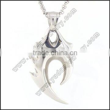 high polishing stainless steel pendant for men