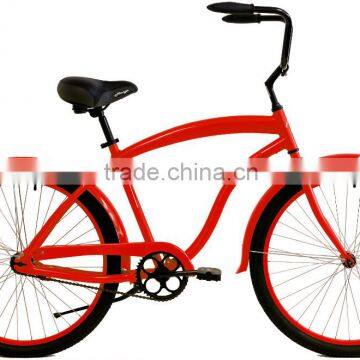 China Custom 26 Inch Chopper Bicycle Beach Cruiser Bike