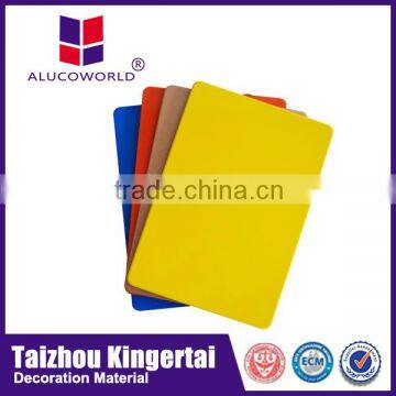 Alucoworld factory price wholesale PE coated desk aluminum composite panel