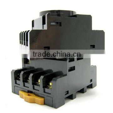 Electrical relay base 11 round pin relay base