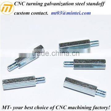 mingtai factory custom CNC turning stainless steel hex standoff screw