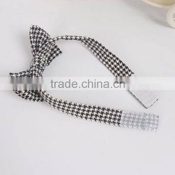 Promotional Gift Fashion Grid Simple Mini Baby Bow Ties for Banquet photo-4