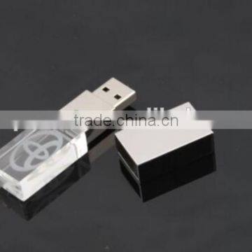 2G 4G 16G Promotional Gift Crystal Usb Flash Drive With Led Logo photo-3