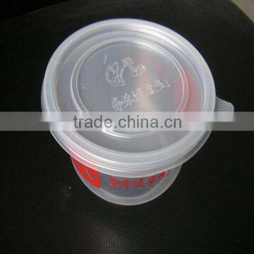 wholesale transparent plastic salad bowl with lid , beer pong cup